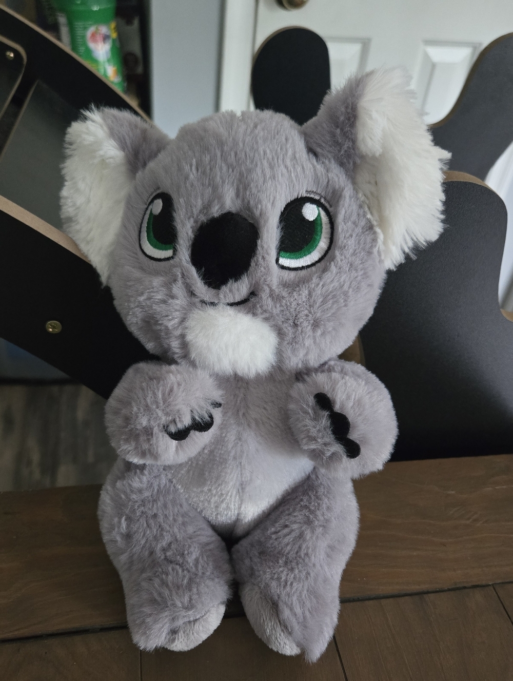 Fiesta Swaddle Babies Koala Stuffed Animal with Green Eyes Soft